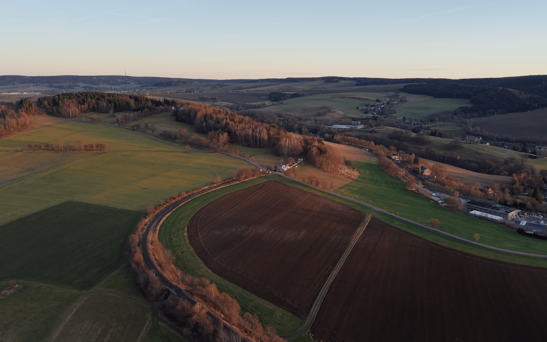 Drohnenfotografie Erzgebirge