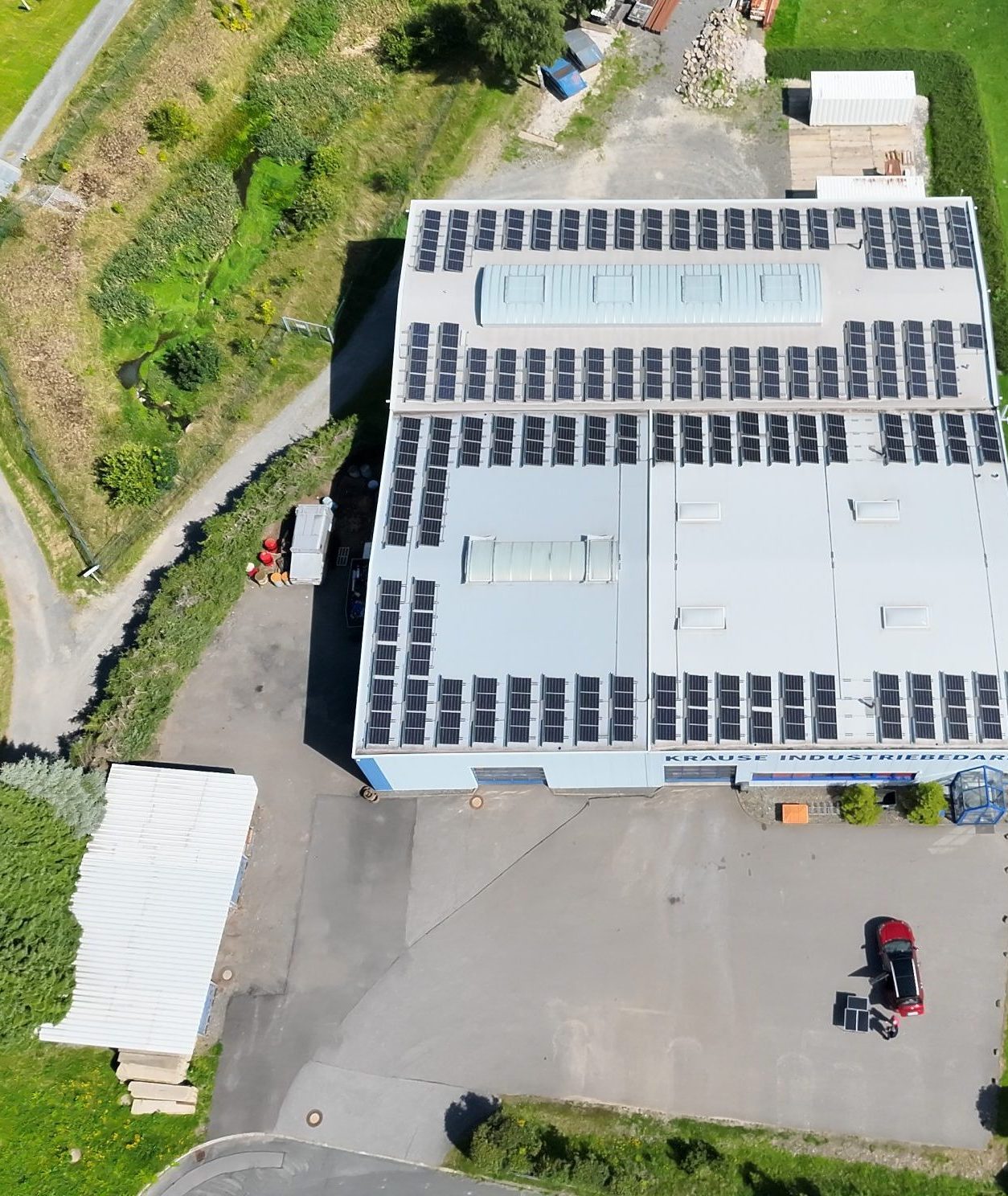 Überprüfung PV Anlage per Drohne