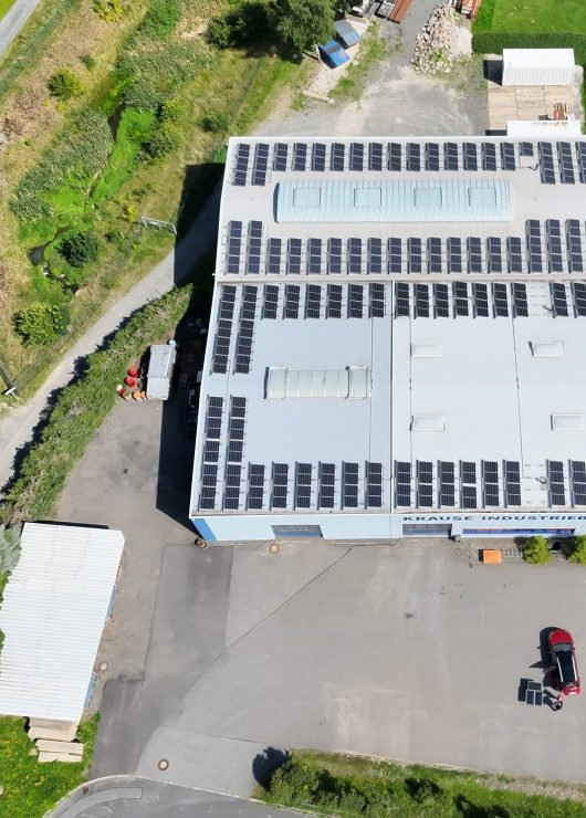 Überprüfung PV Anlage per Drohne