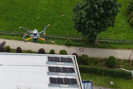 Gebäudevermessung Inspektion per Drohne